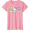 image:imageHello Sanrio Keroppi Hello Kitty BadtzMaru Ice Cream Cone TShirtPink