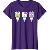 image:imageHello Sanrio Keroppi Hello Kitty BadtzMaru Ice Cream Cone TShirtPurple