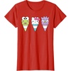 image:imageHello Sanrio Keroppi Hello Kitty BadtzMaru Ice Cream Cone TShirtRed