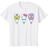image:imageHello Sanrio Keroppi Hello Kitty BadtzMaru Ice Cream Cone TShirtWhite
