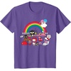 image:imageHello Sanrio Super Cute Yard Sale Tee Shirt TShirtPurple Heather