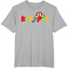 image:imageKeroppi Backside Logo Tee Shirt TShirtHeather Grey