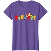 image:imageKeroppi Backside Logo Tee Shirt TShirtPurple Heather