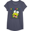 image:imageKeroppi Colorblock Name TShirtHeather Blue