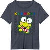 image:imageKeroppi Colorblock Name TShirtHeather Blue