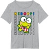 image:imageKeroppi Colorblock Name TShirtHeather Grey