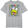 image:imageKeroppi Colorblock Name TShirtHeather Grey