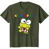 image:imageKeroppi Colorblock Name TShirtOlive Green