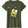 image:imageKeroppi Colorblock Name TShirtOlive Green