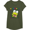 image:imageKeroppi Colorblock Name TShirtOlive Green