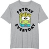 image:imageKeroppi French Fries Fryday Friday Everyday TShirtHeather Grey