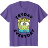 image:imageKeroppi French Fries Fryday Friday Everyday TShirtPurple Heather