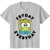 image:imageKeroppi French Fries Fryday Friday Everyday TShirtSilver Grey