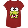 image:imageKeroppi Front and Back Tee Shirt TShirtCranberry Red