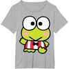 image:imageKeroppi Front and Back Tee Shirt TShirtHeather Grey