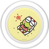 image:imageKeroppi Sun Fun PopSockets Adhesive PopGripMagnetic PopGrip