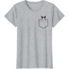image:imageKuromi Chest Pocket TShirtHeather Grey