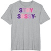 image:imageKuromi Stay Sassy TShirtHeather Grey