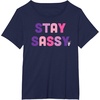 image:imageKuromi Stay Sassy TShirtNavy Blue
