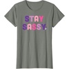 image:imageKuromi Stay Sassy TShirtOlive Heather