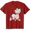 image:imageLittle Twin Stars Beach Summer Sandcastle TShirtCranberry Red