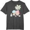 image:imageLittle Twin Stars Beach Summer Sandcastle TShirtDark Heather Grey