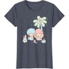 image:imageLittle Twin Stars Beach Summer Sandcastle TShirtHeather Blue