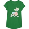 image:imageLittle Twin Stars Beach Summer Sandcastle TShirtKelly Green