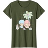 image:imageLittle Twin Stars Beach Summer Sandcastle TShirtOlive Green