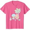 image:imageLittle Twin Stars Beach Summer Sandcastle TShirtPink Heather