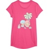 image:imageLittle Twin Stars Beach Summer Sandcastle TShirtPink Heather