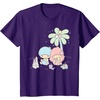 image:imageLittle Twin Stars Beach Summer Sandcastle TShirtPurple
