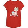 image:imageLittle Twin Stars Beach Summer Sandcastle TShirtRed