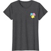 image:imageLittle Twin Stars Dream Galaxy Pocket Tee TShirtDark Heather Grey