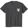 image:imageLittle Twin Stars Dream Galaxy Pocket Tee TShirtDark Heather Grey