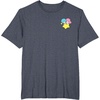 image:imageLittle Twin Stars Dream Galaxy Pocket Tee TShirtHeather Blue