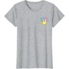 image:imageLittle Twin Stars Dream Galaxy Pocket Tee TShirtHeather Grey