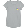 image:imageLittle Twin Stars Dream Galaxy Pocket Tee TShirtHeather Grey