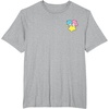 image:imageLittle Twin Stars Dream Galaxy Pocket Tee TShirtHeather Grey