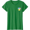 image:imageLittle Twin Stars Dream Galaxy Pocket Tee TShirtKelly Green
