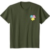 image:imageLittle Twin Stars Dream Galaxy Pocket Tee TShirtOlive Green