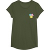 image:imageLittle Twin Stars Dream Galaxy Pocket Tee TShirtOlive Green