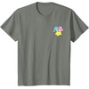 image:imageLittle Twin Stars Dream Galaxy Pocket Tee TShirtOlive Heather