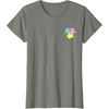 image:imageLittle Twin Stars Dream Galaxy Pocket Tee TShirtOlive Heather