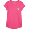 image:imageLittle Twin Stars Dream Galaxy Pocket Tee TShirtPink Heather