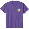 image:imageLittle Twin Stars Dream Galaxy Pocket Tee TShirtPurple Heather