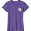image:imageLittle Twin Stars Dream Galaxy Pocket Tee TShirtPurple Heather