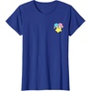image:imageLittle Twin Stars Dream Galaxy Pocket Tee TShirtRoyal Blue