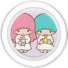 image:imageLittle Twin Stars Kiki and Lala PopSockets Stand for Smartphones and Tablets PopSockets Adhesive PopGripMagnetic PopGrip