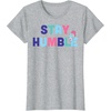 image:imageLittle Twin Stars Stay Humble TShirtHeather Grey